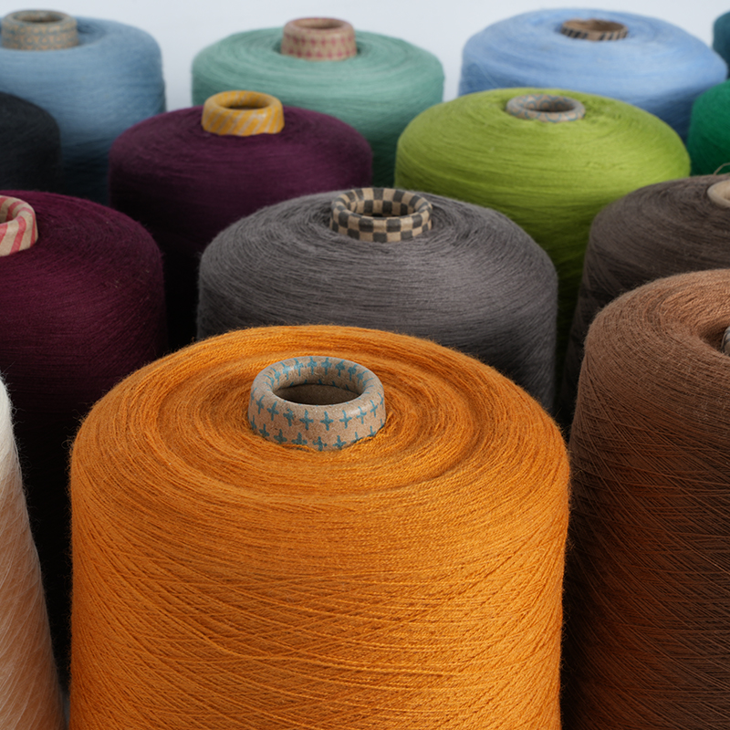 Fil de laine de qualité supérieure traité Basolan 80 nm/2